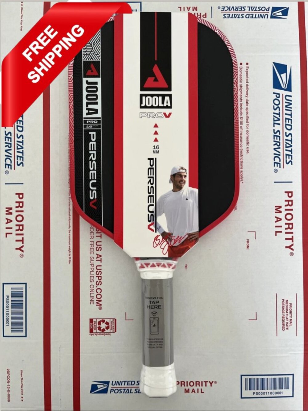 JOOLA Ben Johns Perseus Pro V 16M - New Foil Wrap Version - Read Description